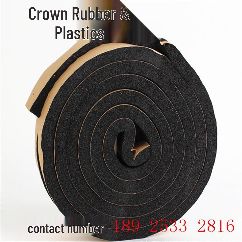 Огнестойкая резиновая и пластиковая пенополиуретановая уплотнительная лента для теплоизоляции и строительных площадок