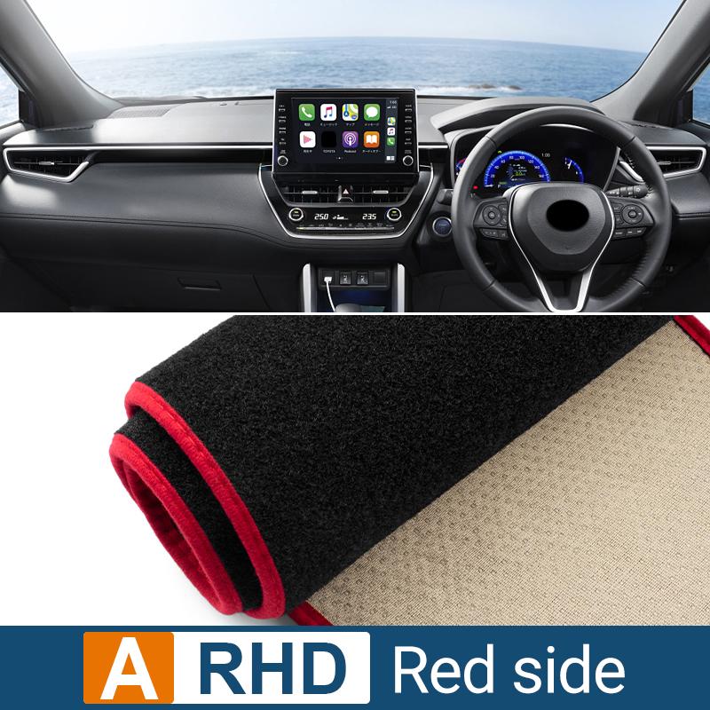 Для Toyota Corolla Cross XG10 2022 2023 гибридные чехлы на приборную панель автомобиля, избегайте легких накладок, солнцезащитный козырек, анти-УФ-ковры, нескользящие