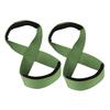 Прочный Подъемный Строп Стропа Формы 8 Ремень для Поднятия Тяжестей Power Wrist Strap для Становой Тяги, Пауэрлифтинга, Кросс-Тренинга