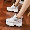 European Station Dad Shoes Women's Spring New Versatile Inner Height Increase Women's Shoes Platform Breathable Sports and Leisure Shoes
