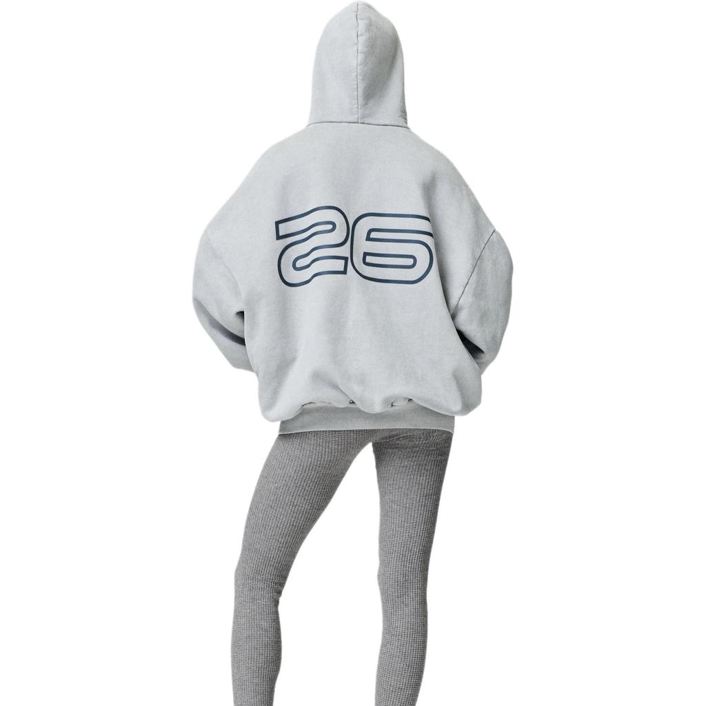 Fear of God Essentials Толстовка с капюшоном из плотного флиса 90-х Цвет: Дымчато-серый Мужские Топы 192HO256561F
