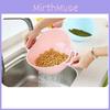Экологичный пищевой пластик Мойка для риса и корзина-дуршлаг розового цвета
