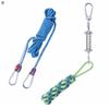 1Set Spring Cotton Rope Bite Resistant Relieve Boredom Lightweight Dogs Spring Pole Toys for Teddy