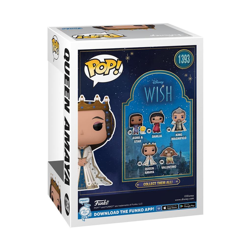 Disney Wish QUEEN AMAYA Figure Funko Disney Funko POP!