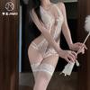 Pure Desire Sexy Neck Lace Underwear Perspective Free Erotic Onesie Hot Temptation Erotic Underwear Women B