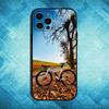 Спортивный чехол для телефона Fixie Bike для iPhone17,16,15,14,13,12,11 Plus,Pro Max Мягкий черный чехол