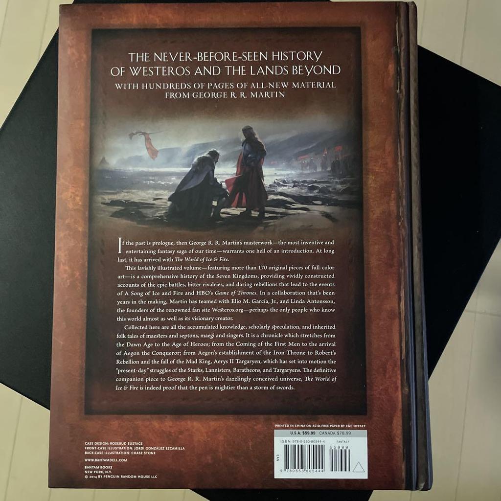 [USED] The World of Ice & Fire English Edition Hardcover