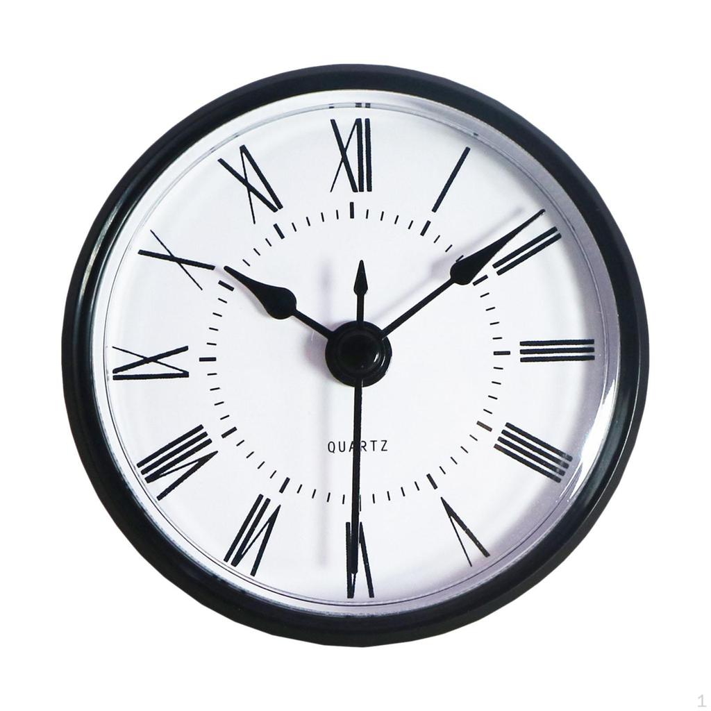Hanging Wall Clock Roman Numerals Modern Simple Ornaments Silent Decorative for Home