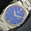 ПОДЛИННЫЕ ВИНТАЖНЫЕ МУЖСКИЕ ЧАСЫ SEIKO 5 AUTOMATIC 7009A ЯПОНИЯ С СИНИМ ЦИФЕРБЛАТОМ a701673-5 R206c-a701673