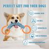 Bite-Resistant Double-Ring Dog Rope Toy Teeth Cleaning Chew Toy  Medium Large Dog Breeds