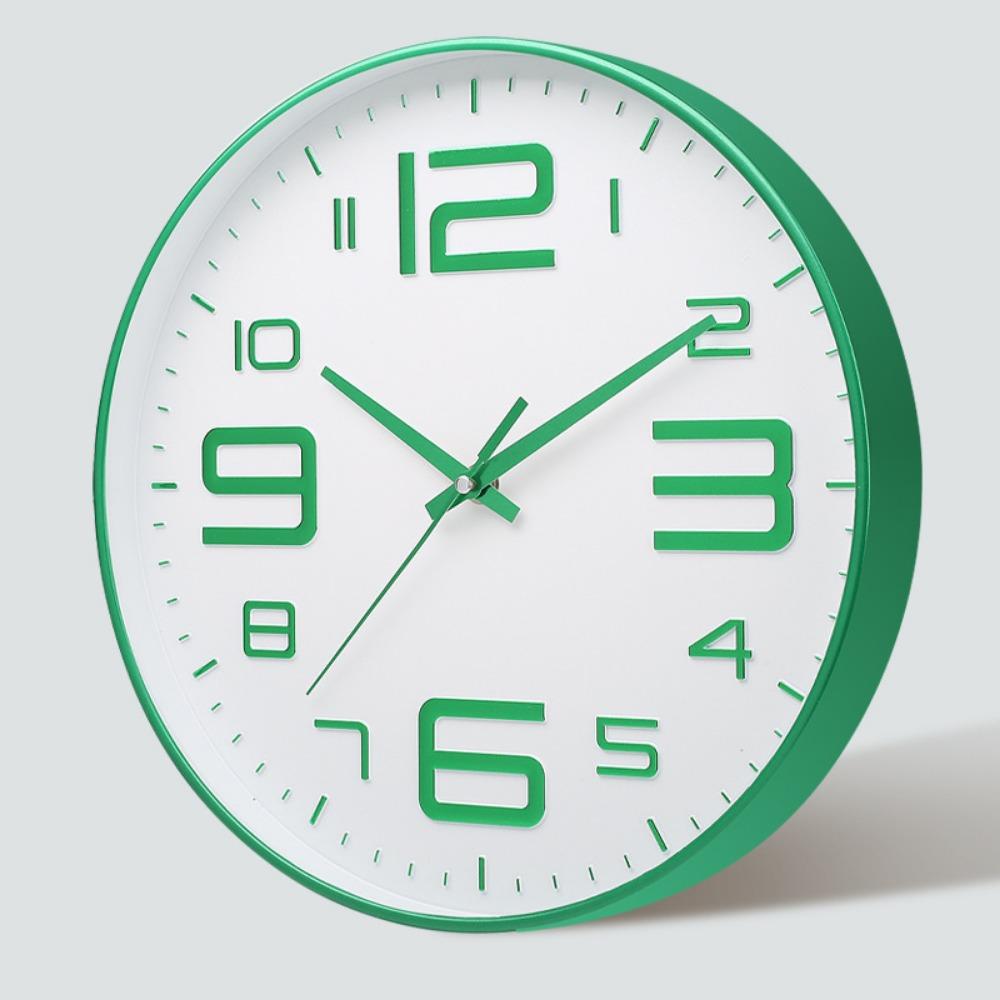 Бесшумные настенные часы в скандинавском стиле, уникальные настенные часы, персонализированные цифровые часы, бытовые