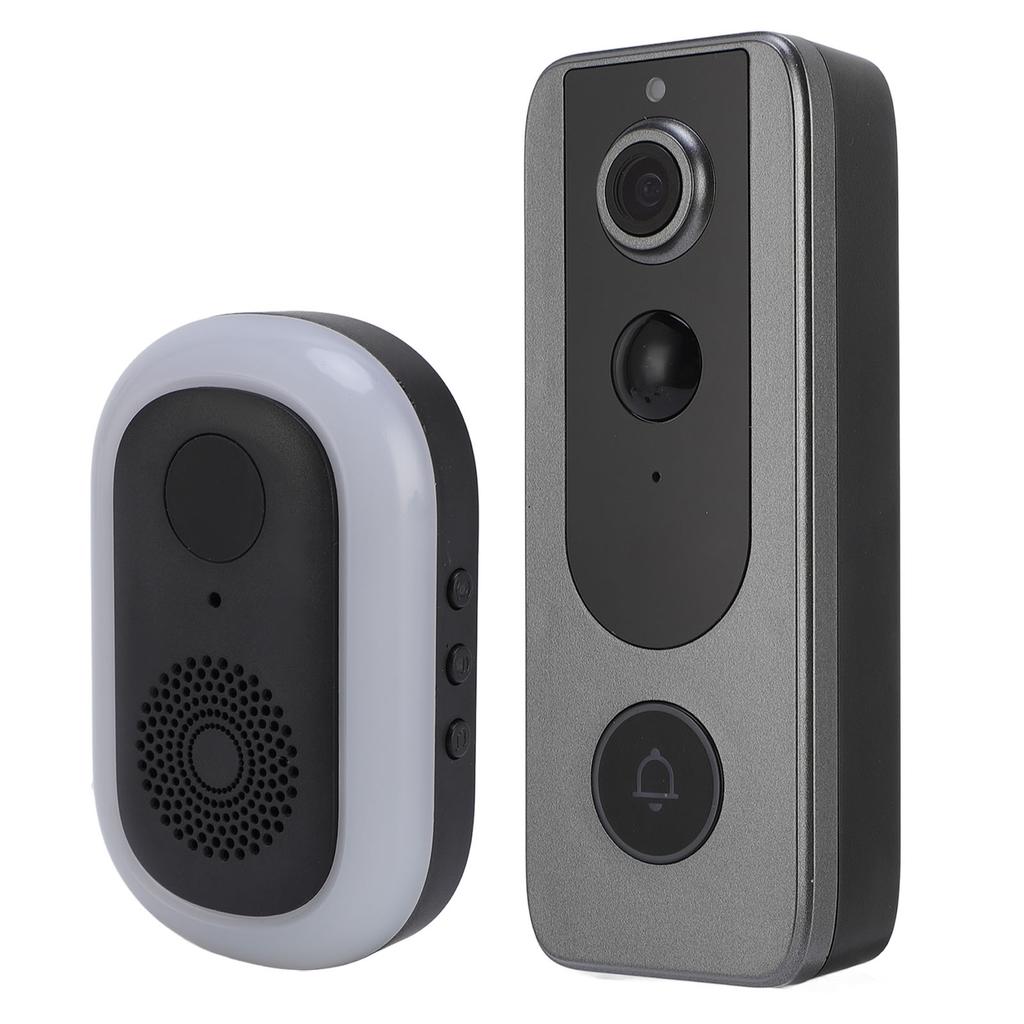 Дверной звонок с ИИ Камера Пакет Обнаружение движения Голосовой преобразователь Облачное хранилище 2.4G Wi-Fi Видеодомофон