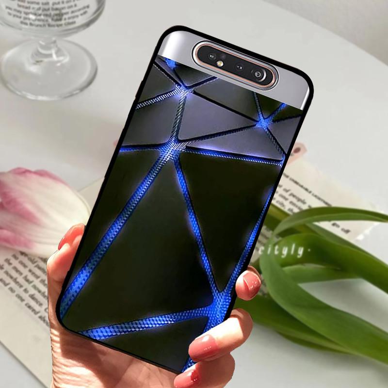 Чехол для Samsung Galaxy A80 A 80 Ударопрочный Мягкий ТПУ Силиконовый Чехол для Телефона Для Samsung Galaxy A80 Funda A80 2019 Capa Мультяшный