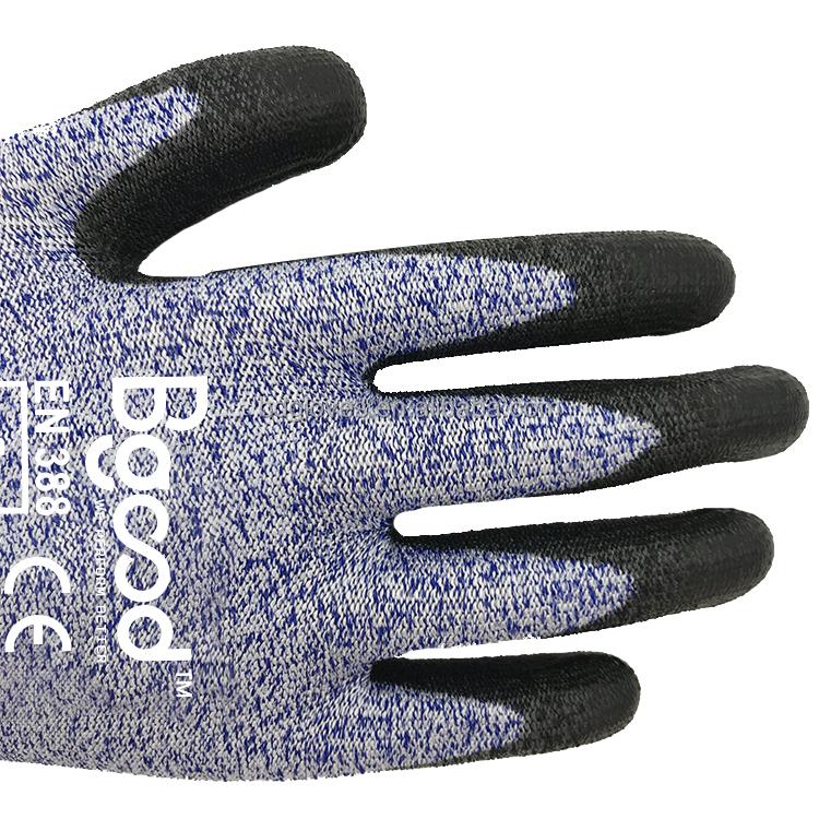 Precision-Crafted Men's Anti-Cut Gloves Snug-Fit Micro-Foam Nitrile Coating for Enhanced Durability and Comfort