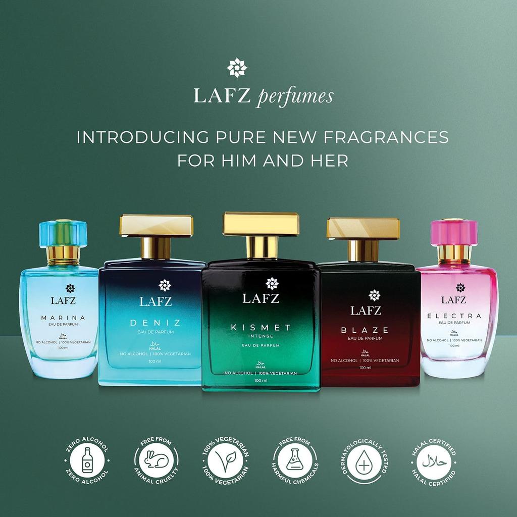 LAFZ No Alcohol Perfume Kismet Intense Eau De Parfum(EDP) For Men & Women - 100 Ml