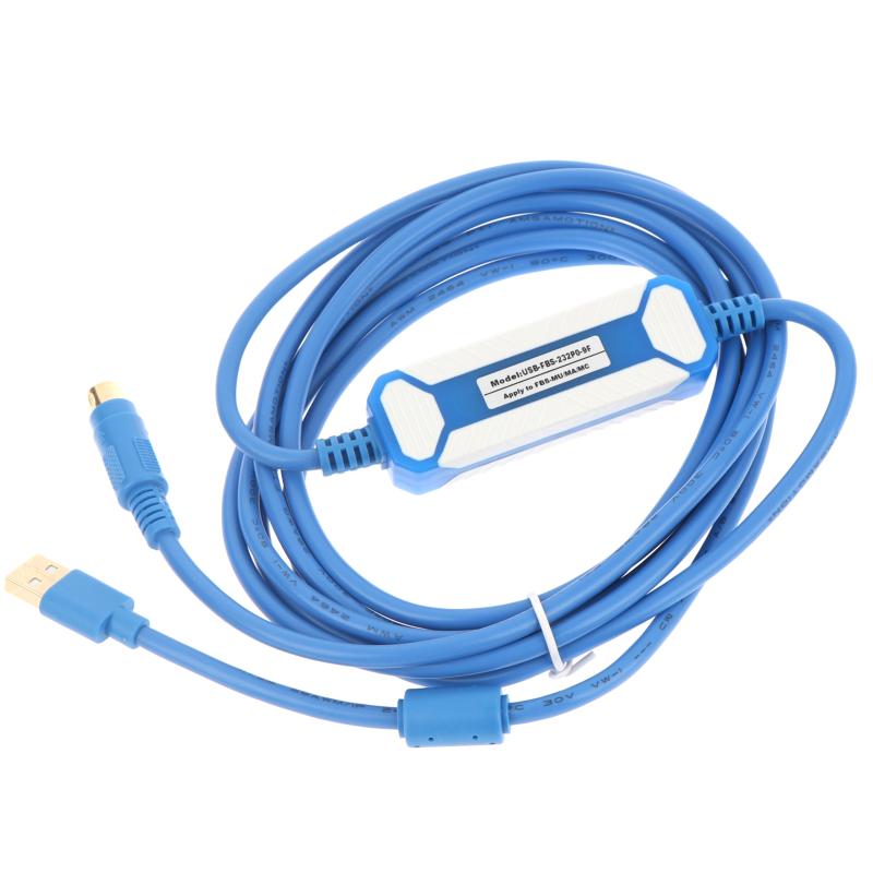 USB To FBS PLC Programming Cable Plug and Play Stable Data Cord for FATEK FBS B1Z Series Workshop Maintenance