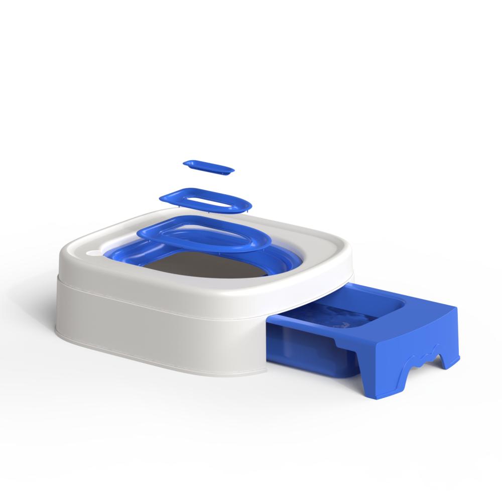 Latest Cat Toilet Third Generation Self Cat Toilet Trainer Convenient Cat Toilet Functional Cat Toilet