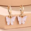 SHEIN butterfly earrings, summer temperament super fairy butterfly earrings, ear buckles ins wind color