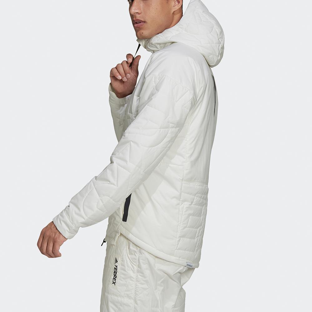 adidas Мужская пуховая куртка MYSHELTER Белая (унисекс) Пуховики GQ3697