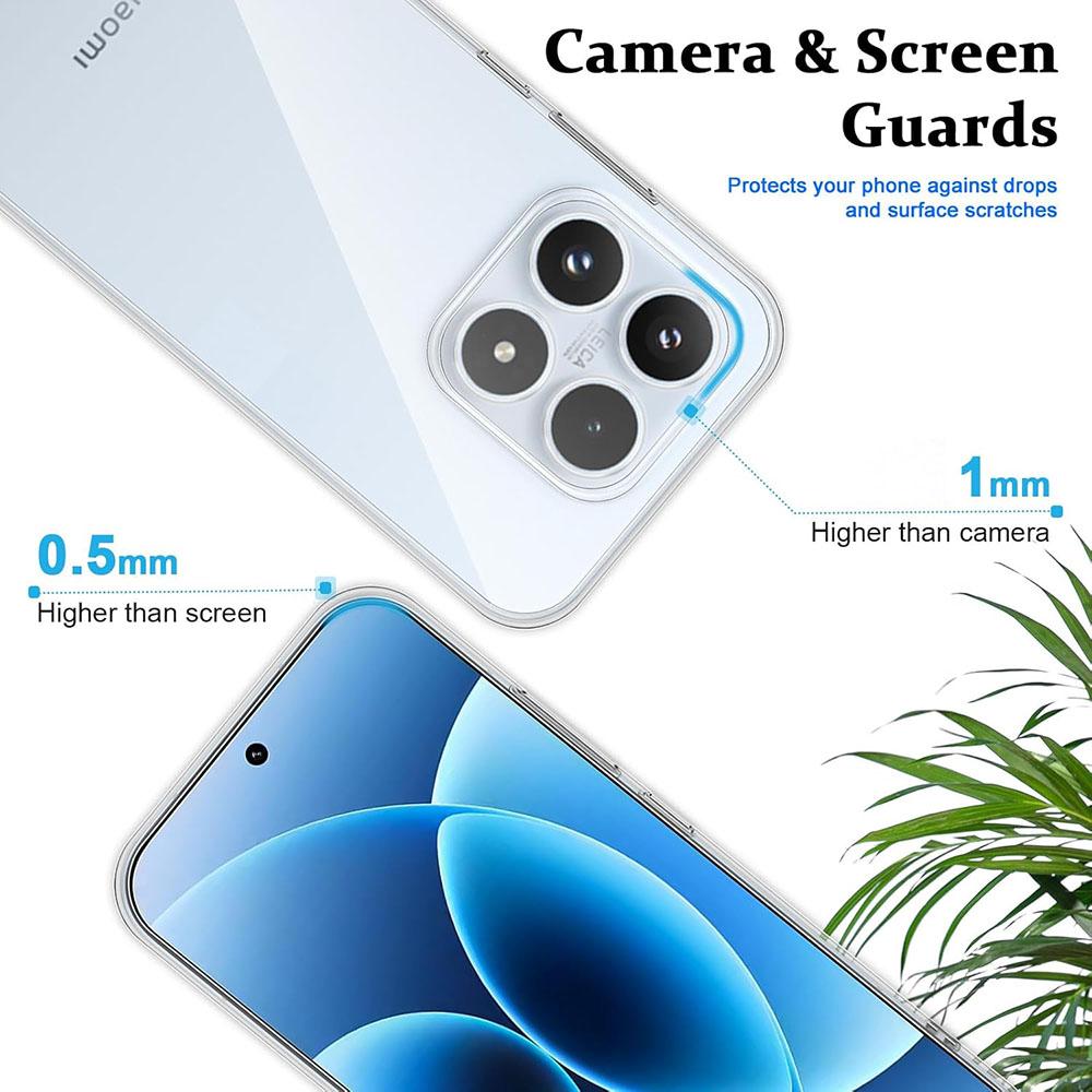 Ультратонкий прозрачный силиконовый чехол для Xiaomi 17 15 15T 15S 14 14T T T Pro Lite Ultra X Прозрачная накладка Xiaomi17ProMax