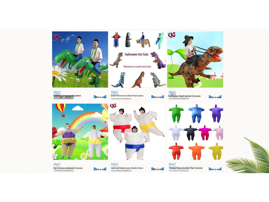 Inflatable Christmas Costume: Santa Claus Riding Reindeer Suit