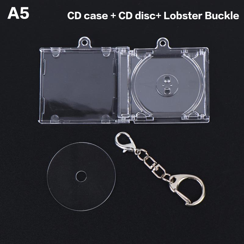 Мини NFC Функциональный Чехол для CD Диска Брелок Периферийный Альбом Держатель для Ключей Для DIY Подвеска на Рюкзак