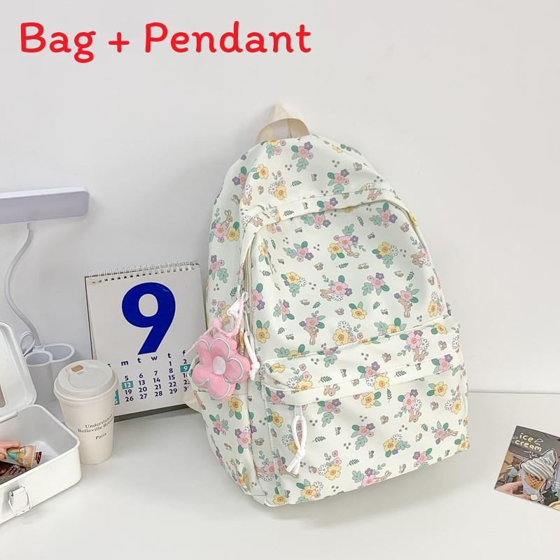 Style Small Backpack With Nylon Construction And Features For Students And Travel