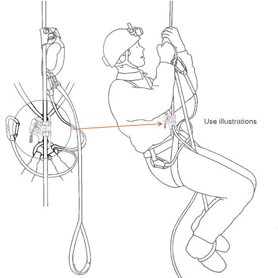 Отличная сильная несущая способность, безопасная фиксация, антикоррозийный грудной зажим, альпинистская веревка, инструменты для спасения