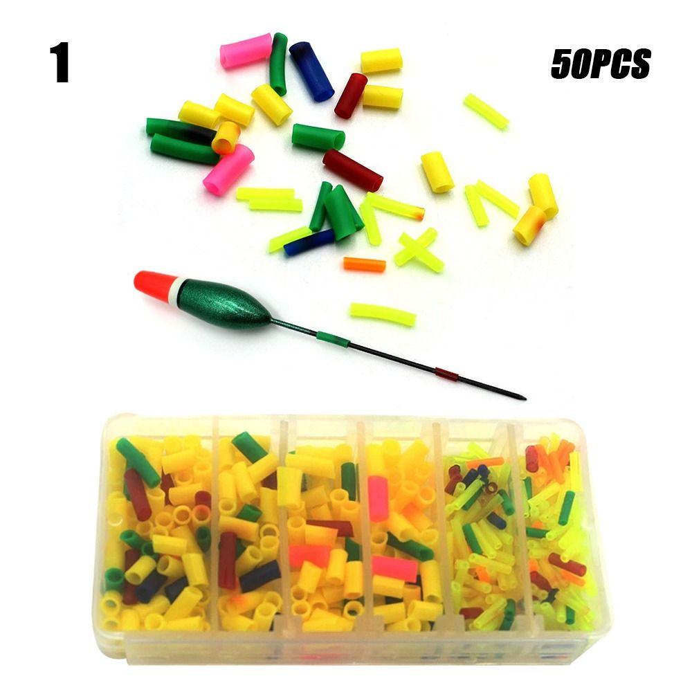 Fish Tackle Fishing Goods Accessories For Carp Tail Rubber Tubes Fishing Float Sleeves Fixed Lines