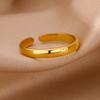 Кольца из нержавеющей стали с маленьким сердечком для женщин, золотистого цвета, минималистичные, свадебные, парные, ювелирные украшения, подарок для женщин