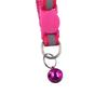 Adjustable Size Reflective with Bells Cat Neck Strap Cat Collar Pet Accessories Kitten Decor