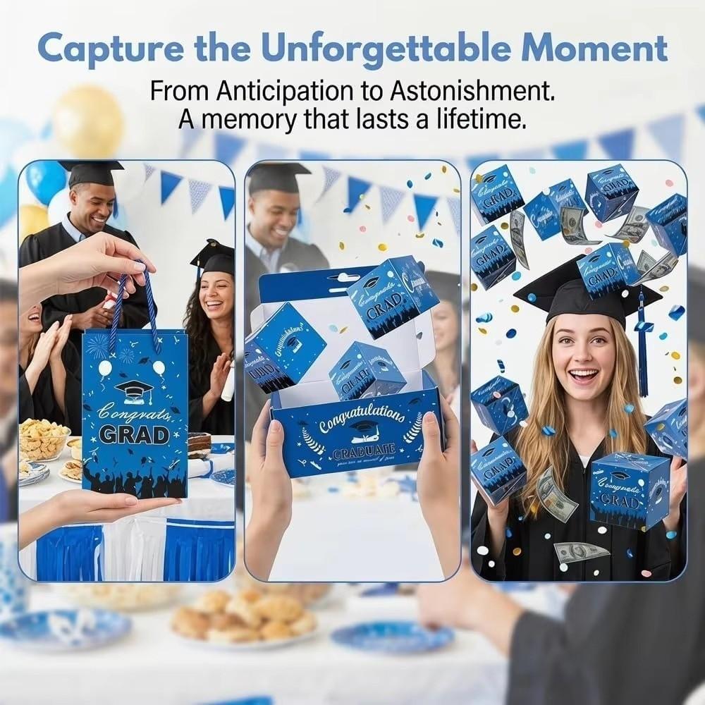 Wrapping Card Graduation Explosion Box Graduation Party Decoration