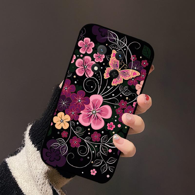 Для Honor Magic7 Lite 5G Модный Цветной Расписной Роскошный Мягкий Силиконовый Чехол для Телефона Для Huawei Honor Magic7 Pro Чехлы Обложка Magic 7