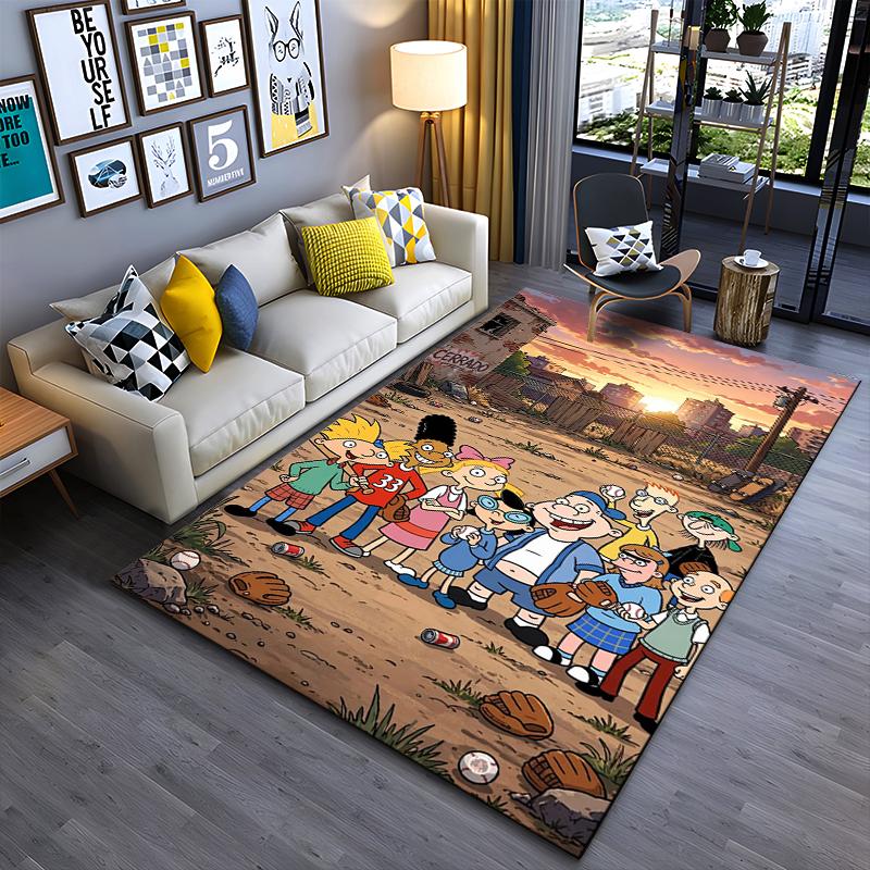 Elegant Neon Music Note Glow Area Rug, Non-Slip Washable Throw Carpet for Living Room Bedroom Entryway Home - Decor Edition