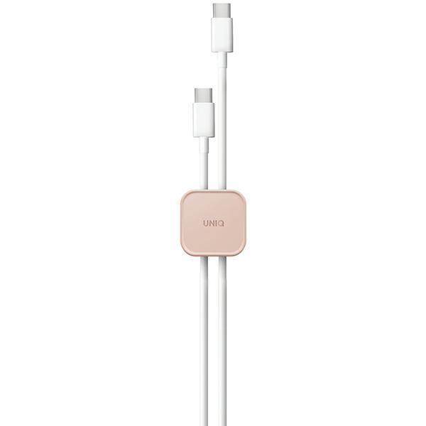UNIQ Pod Self-Adhesive Cable Organizer Set of 8 Pink/Blush Pink