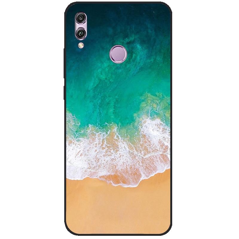 Чехол для Honor 8X 6,5" ТПУ Модный чехол для Honor 8X 8x Мягкий силиконовый чехол для телефона Для Huawei Honor 8X 8 X Защитный чехол Coque