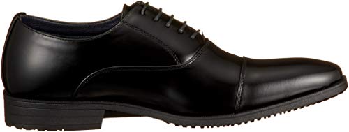 San-A Plus Business Shoes, Straight Tip, Lace-Up, Ultra Lightweight, Cushioned Insole, Cap Toe