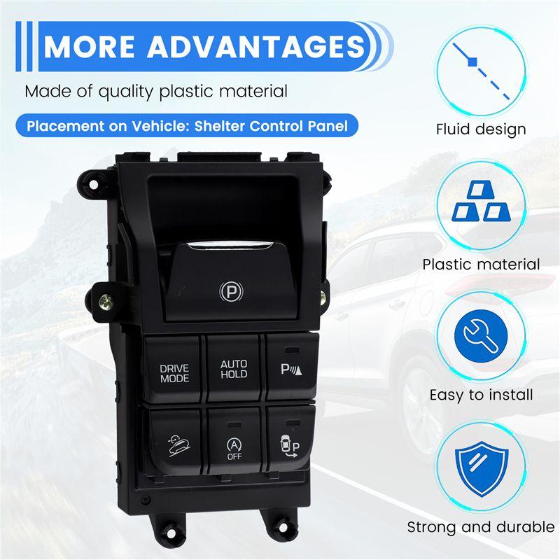 93300D30004X 93300D3000 Electronic Hand Brake Switch For Tucson 2016 2017 Complete Flow Console Switch