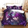 3D динозавры летят на древнем поле битвы комплект постельного белья из 3 предметов микрофибра полиэстер пододеяльник комплект и 2 шт наволочка