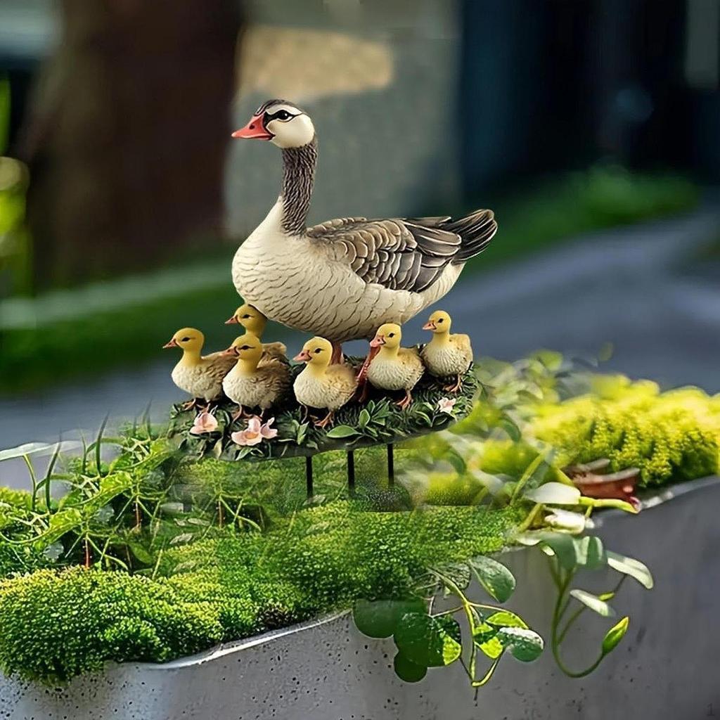 Акриловая садовая панель для наружного декора