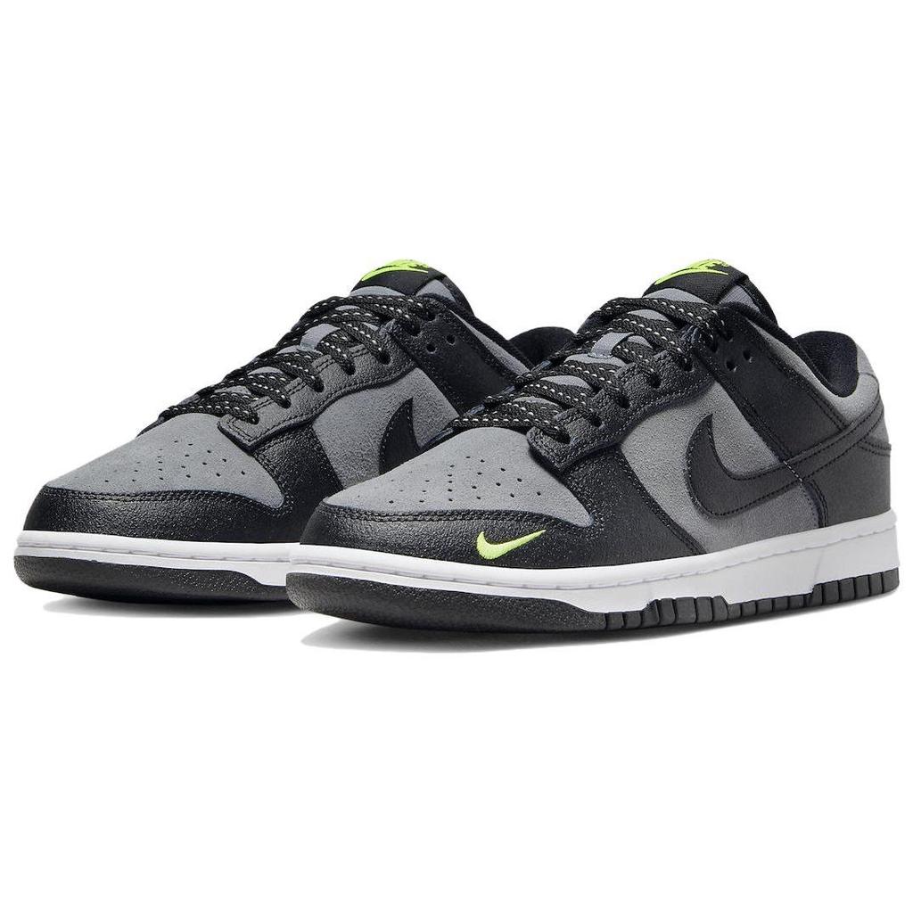 Nike Dunk Low Черный Cool Grey Volt Мини Свуш FQ2205-001