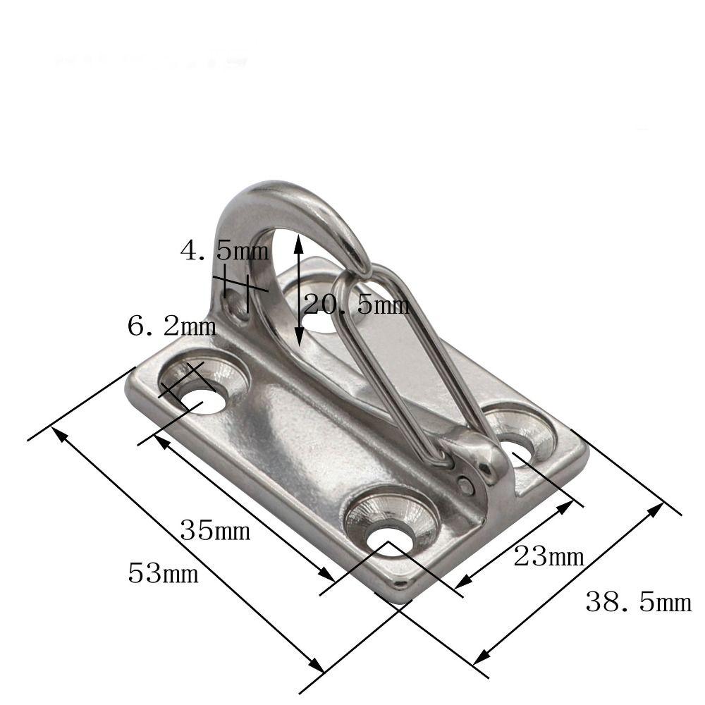 Multi-functional Wall Mount Holder 316 Stainless Steel Dogs Leash Hook Wall Hooks Outdoor
