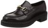 Loafer PIA DARK BROWN Cm [Perrico Sunny] Women's 24.0