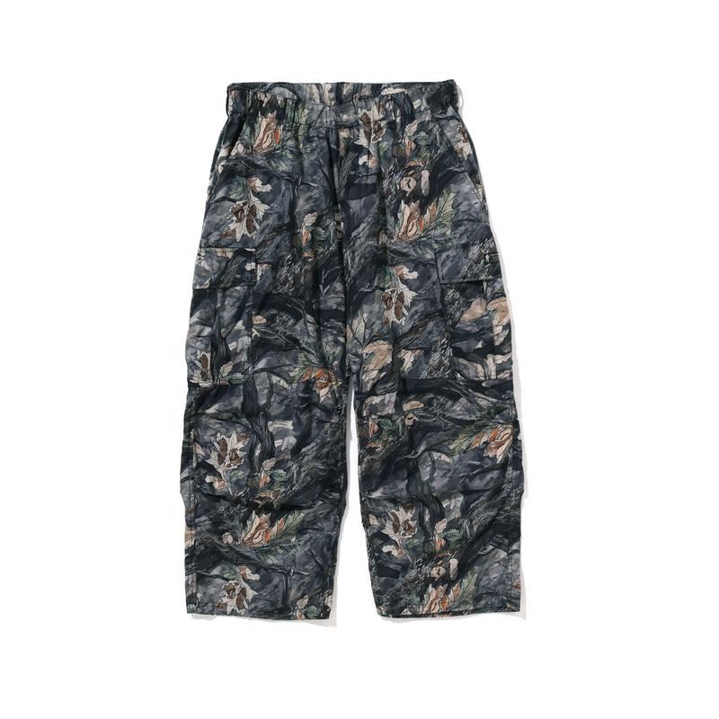 A Bathing Ape Камуфляжные брюки-карго TREE EDGE CAMO FW25 Мужские 1L80-152-002