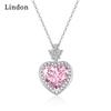 Lindon Women Necklace Pendant Copper Alloy Zircon Fashion Gift