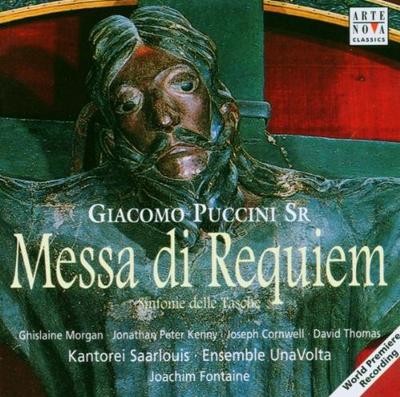 CD ДЖАКОМО ПУЧЧИНИ СР, КАНТОРЕЙ СААРЛО - Реквием 74321984972 Arte Nova Class 2003 Европа Классика Б/У