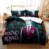 Комплект постельного белья Young Royals TV Single Twin Full Queen King Size Bed Set Aldult Kid Bedroom Duvetcover Sets parure de lit Bed