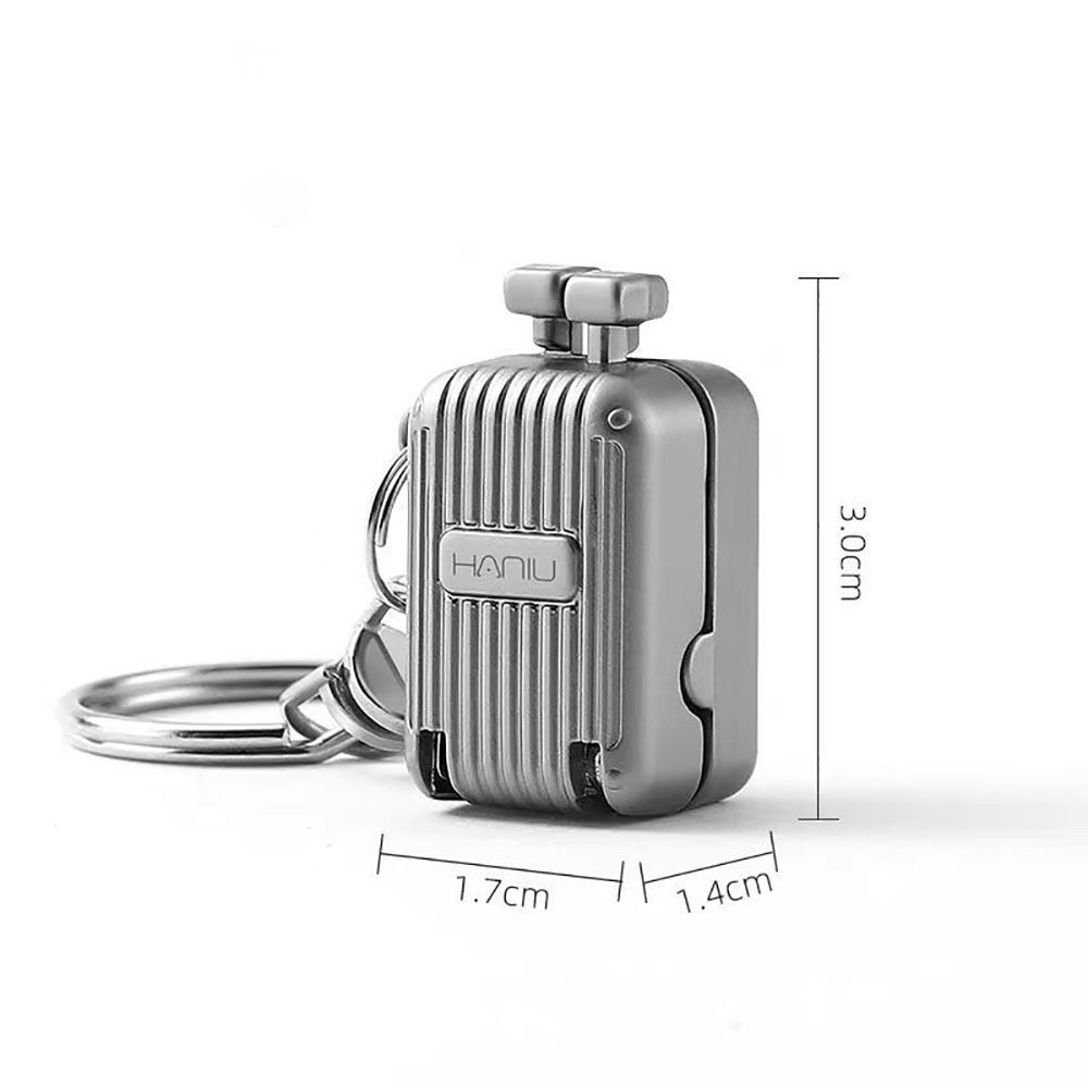 Мини-щипчики для ногтей из нержавеющей стали, складные кусачки для ногтей, новый брелок для багажного отделения