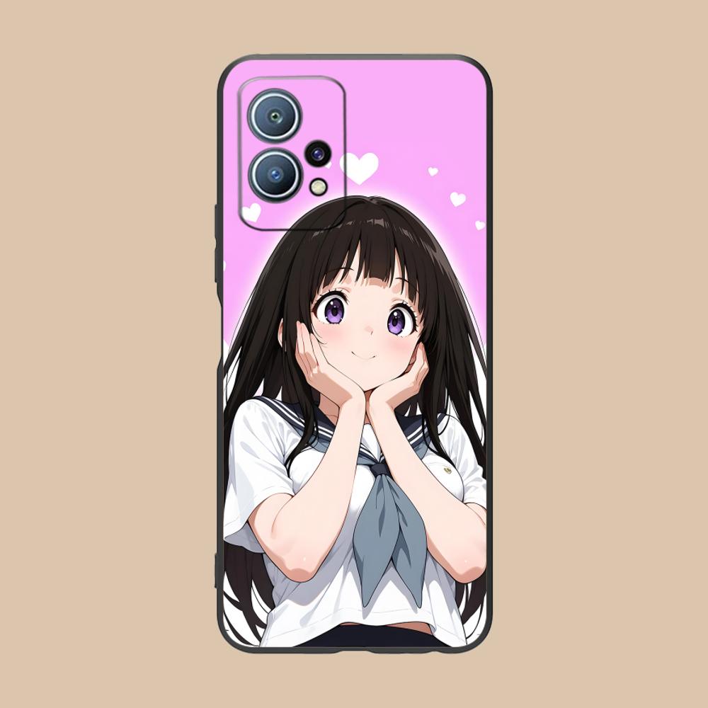 Чехол из матового ТПУ Hyouka Chitanda для мобильного телефона Huawei P60 P50 P40 P30 P20 P10 P9 P8 Pro Lite Plus Цветная печать