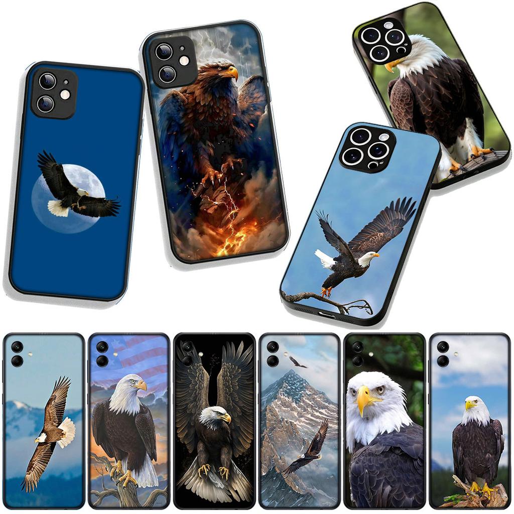 Phone Cover Bald Eagle Casing for Xiaomi Redmi Note 14 12 13 ProPlus A4 A3 Pro Plus 12C 13C 14C 5G + Case